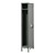Premium One-Wide Single-Tier Locker (72" H Opening) - Shown open