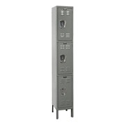 Premium One-Wide Triple-Tier Lockers