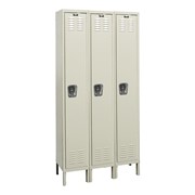 Premium Three-Wide Single-Tier Lockers (72" H Openings)