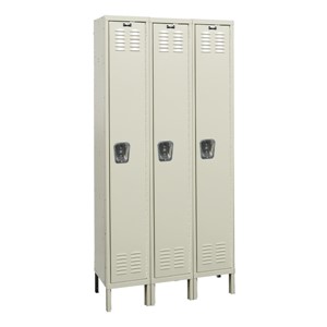Premium Three-Wide Single-Tier Lockers