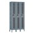 Heavy-Duty Ventilated Three-Wide Single-Tier Gym Lockers
