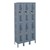 Heavy-Duty Ventilated Three-Wide Double-Tier Lockers (36" H Openings)