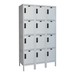 Three-Wide Four-Tier Laptop/Backpack Lockers