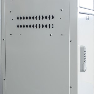 Three-Wide Four-Tier Laptop/Backpack Lockers