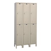 ValueMax Three-Wide Double-Tier Lockers