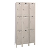 ValueMax Three-Wide Triple-Tier Lockers 