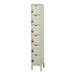 Ready-Built Fully Assembled One-Wide Six-Tier Lockers (12" H Openings)