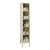 Clear-View Plus One-Wide Five-Tier Lockers (12" H Openings)