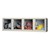 Clear-View Plus Four-Compartment Wall Locker (12" H Openings)