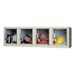 Clear-View Plus Four-Compartment Wall Locker (12" H Openings)