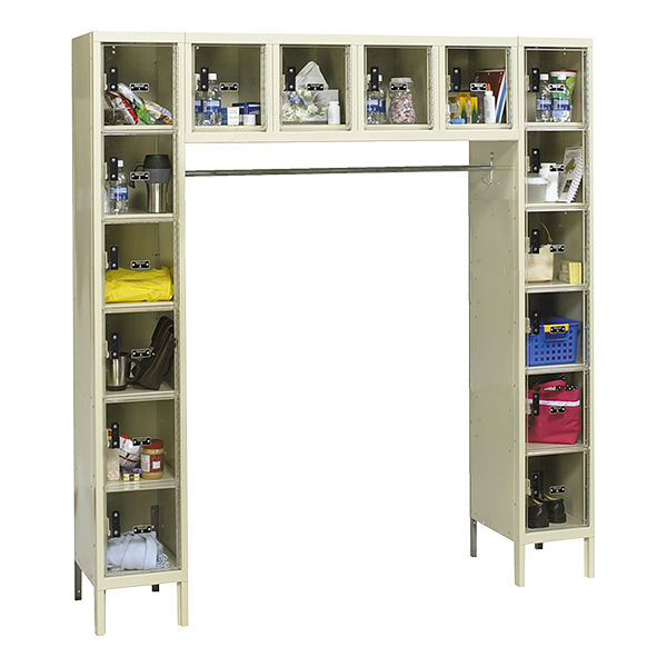 Clear Locker - Clear-view Plus 16 Unit (12" H Openings)
