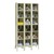 Clear-View Plus Three-Wide Six-Tier Lockers (12" H Openings)