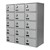 Cell Phone & Tablet Locker w/ Padlock - Three-Wide