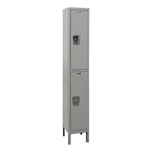 Maintenance-Free Quiet One-Wide Double-Tier Lockers