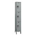 Maintenance-Free Quiet One-Wide Triple-Tier Lockers