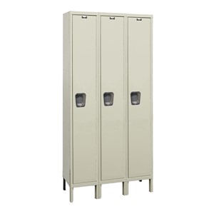 Maintenance-Free Quiet Three-Wide Single-Tier Locker