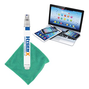 HygenX Universal Cleaning Kit - Travel Size (electronics not included)