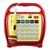 Juke24 Portable Digital Jukebox - Red/Yellow