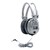 SC-7V Automatic Stereo/Mono Switching Headphones w/ Volume Control