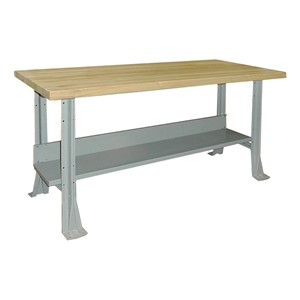 Heav- Duty Workbench w/ Open Leg Base