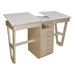 Dual-Station Drawing Tale w/ Six Storage Drawers