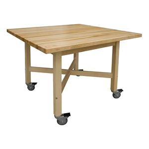 Mobile Student Table w/ Maple Top