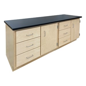 Wall Workbench w/ Cabinet Base