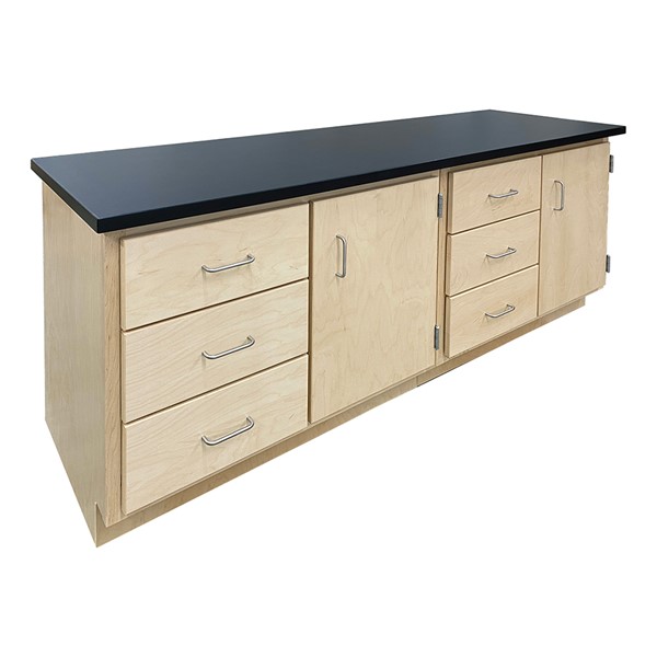 Wall Workbench w/ Cabinet Base