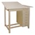 Split-Top Drawing Table w/ Drawer Base