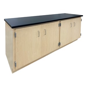 Wall Workbench w/ Double Cabinet Base