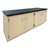 Wall Workbench w/ Double Cabinet Base