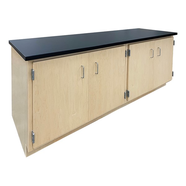 Wall Workbench w/ Double Cabinet Base