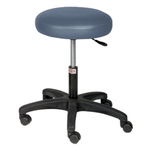 Economy Air-Lift Stool w/ Single Lever Height Adjustment - Slate Blue
