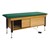 Heavy-Duty Morotized Hydraulic Treatment Bed w/ Enclosed Storage Cabinet