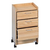 Mobile Three-Drawer Cabinet
