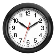 8" Plastic Cubicle Wall Clock