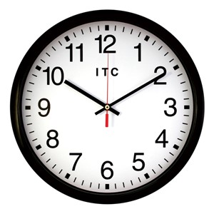 14" Basic Plastic Wall Clock