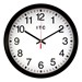14" Basic Plastic Wall Clock