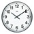19" Oversized Plastic Wall Clock