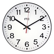 12" Basic Plastic Wall Clock