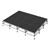 AllTerrain Weather-Resistant Portable Stage Package (16' L x 12' D) - Twelve 4' W x 4' L Stages