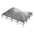 AllTerrain Weatherproof Portable Stage Package (16' L x 12' W) - Twelve 4' W x 4' L Stages