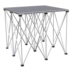 Camera Riser - Single Carpet Deck Platform & Base (4' L x 4' D x 2' 8" H)