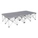 Camera Riser - Set of 2 Carpet Deck Platforms & Bases (8' L x 4' D x 16" H)