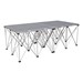 Camera Riser - Set of 2 Carpet Deck Platforms & Bases (8' L x 4' D x 2' H)