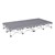 Camera Riser - Set of 2 Carpet Deck Platforms & Bases (8' L x 4' D x 8" H)