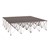Drum Riser System Package -  Carpet Deck (6' L x 6' D x 2' H)