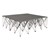 Drum Riser System Package - Carpet Deck (8' L x 8' D x 2' 8" H)