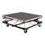 Mobile Camera Riser - Single Platform & Base - Carpet Deck