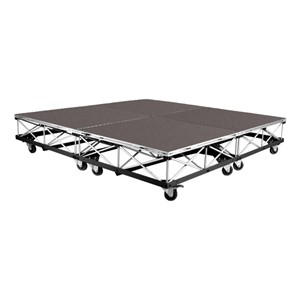 Mobile Drum Riser System Package (Shown w/ 13" H)